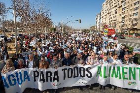 Spanish Farmers Protest - Seville