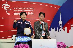 (SP)CHINA-SHANGHAI-ISU FOUR CONTINENTS FIGURE SKATING CHAMPIONSHIPS 2024-DAY 1