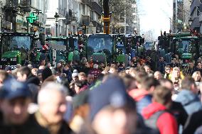 BELGIUM-BRUSSELS-FARMERS-PROTEST