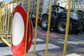 BELGIUM-BRUSSELS-FARMERS-PROTEST