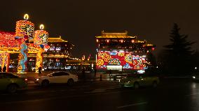 Tang Paradise Colorful Lights in Xi 'an