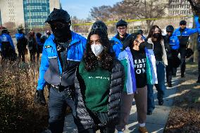 Pro-Palestine Demonstrators Shut Down DC Highway Ramps