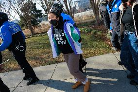 Pro-Palestine Demonstrators Shut Down DC Highway Ramps