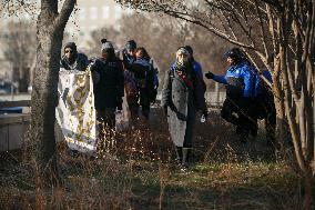 Pro-Palestine Demonstrators Shut Down DC Highway Ramps