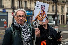 Demonstration Of The Teachers - Paris