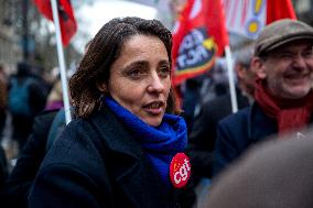 Demonstration Of The Teachers - Paris