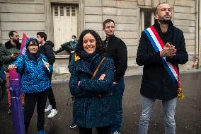 Demonstration Of The Teachers - Paris