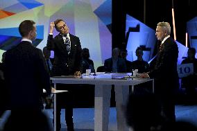 Presidential elections's debate at the Finnish national broadcast company Yle