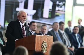 Brazilian President Luiz Inácio Lula Da Silva Attends The Swearing-in Ceremony Of Ricardo Lewandowski