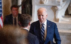 Biden Attends The National Prayer Breakfast - Washington