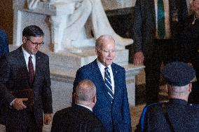 Biden Attends The National Prayer Breakfast - Washington