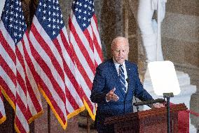 Biden Attends The National Prayer Breakfast - Washington