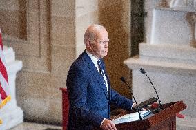 Biden Attends The National Prayer Breakfast - Washington