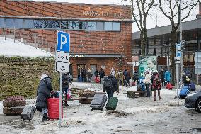EU-RU border crossing in Narva is closed to vehicles