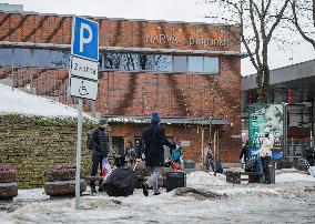 EU-RU border crossing in Narva is closed to vehicles