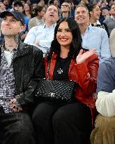 Demi Lovato And Julia Fox At Indiana Pacers V NY Knicks - NYC