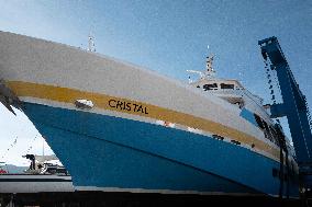Explosion On A Sea Cruise Boat In Calvi - Corsica