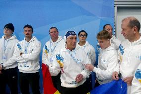 Grand opening of European Ice Swimming Championship in Romania