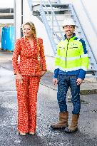 Queen Maxima Visits Recycling Center - Eindhoven