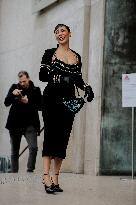 PFW - Street Style At Zuhair Murad