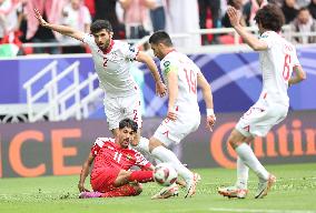 (SP)QATAR-DOHA-FOOTBALL-AFC ASIAN CUP-TAJIKISTAN VS JORDAN