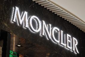 A Moncler Store in Shanghai