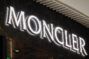 A Moncler Store in Shanghai