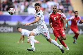 (SP)QATAR-DOHA-FOOTBALL-AFC ASIAN CUP-TAJIKISTAN VS JORDAN