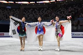 (SP)CHINA-SHANGHAI-ISU FOUR CONTINENTS FIGURE SKATING CHAMPIONSHIPS 2024-WOMEN'S SINGLES (CN)