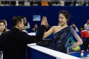 (SP)CHINA-SHANGHAI-ISU FOUR CONTINENTS FIGURE SKATING CHAMPIONSHIPS 2024-WOMEN'S SINGLES (CN)