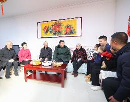 CHINA-TIANJIN-XI JINPING-SPRING FESTIVAL-INSPECTION (CN)