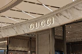 A GUCCI Store in Shanghai