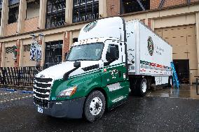 The Mets Equipment Truck Heads To Spring Training