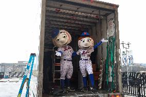 The Mets Equipment Truck Heads To Spring Training