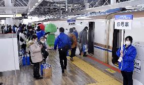 Hokuriku Shinkansen Line to stretch through Fukui Pref. in mid-March
