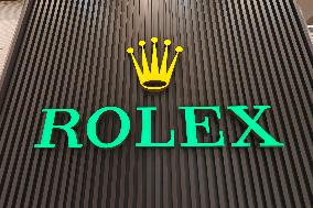 A ROLEX Watch Store in Shanghai