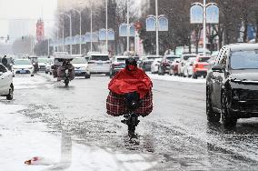Heavy Snow Hit Part of China