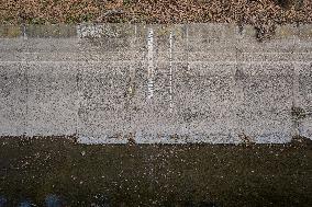 Drought In Catalonia: The Urgell Canal.