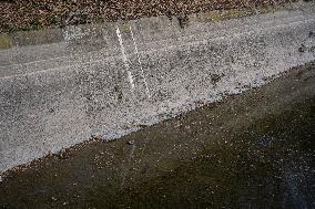 Drought In Catalonia: The Urgell Canal.