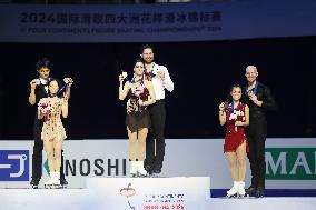 (SP)CHINA-SHANGHAI-ISU FOUR CONTINENTS FIGURE SKATING CHAMPIONSHIPS 2024-PAIRS (CN)