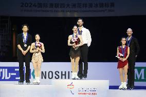 (SP)CHINA-SHANGHAI-ISU FOUR CONTINENTS FIGURE SKATING CHAMPIONSHIPS 2024-PAIRS (CN)