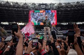 Indonesia Presidential Candidate Ganjar Pranowo Campaign In Jakarta