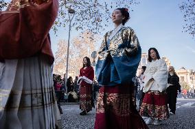 Chinese New Year In Barcelona: The Year Of The Dragon.