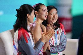 (SP)QATAR-DOHA-ARTISTIC SWIMMING-WORLD AQUATICS CHAMPIONSHIPS-WOMEN'S SOLO TECHNICAL