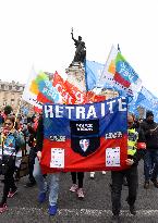 Demonstration of local police units Police Municipale - Paris