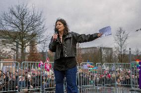 Protest Against AFD Right Wing Party - Berlin