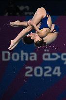 (SP)QATAR-DOHA-DIVING-WORLD AQUATICS CHAMPIONSHIPS-MIXED 10M SYNCHRONISED