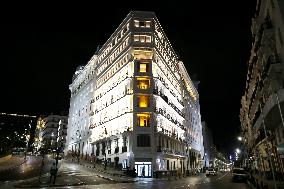 ALGERIA-ALGIERS-NIGHT VIEW