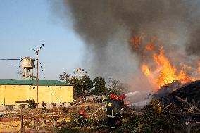 Fire Breakout In BIWTA