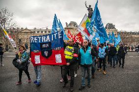 Municipal Police Demonstrate - Paris